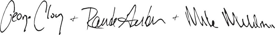 Signature of the founders