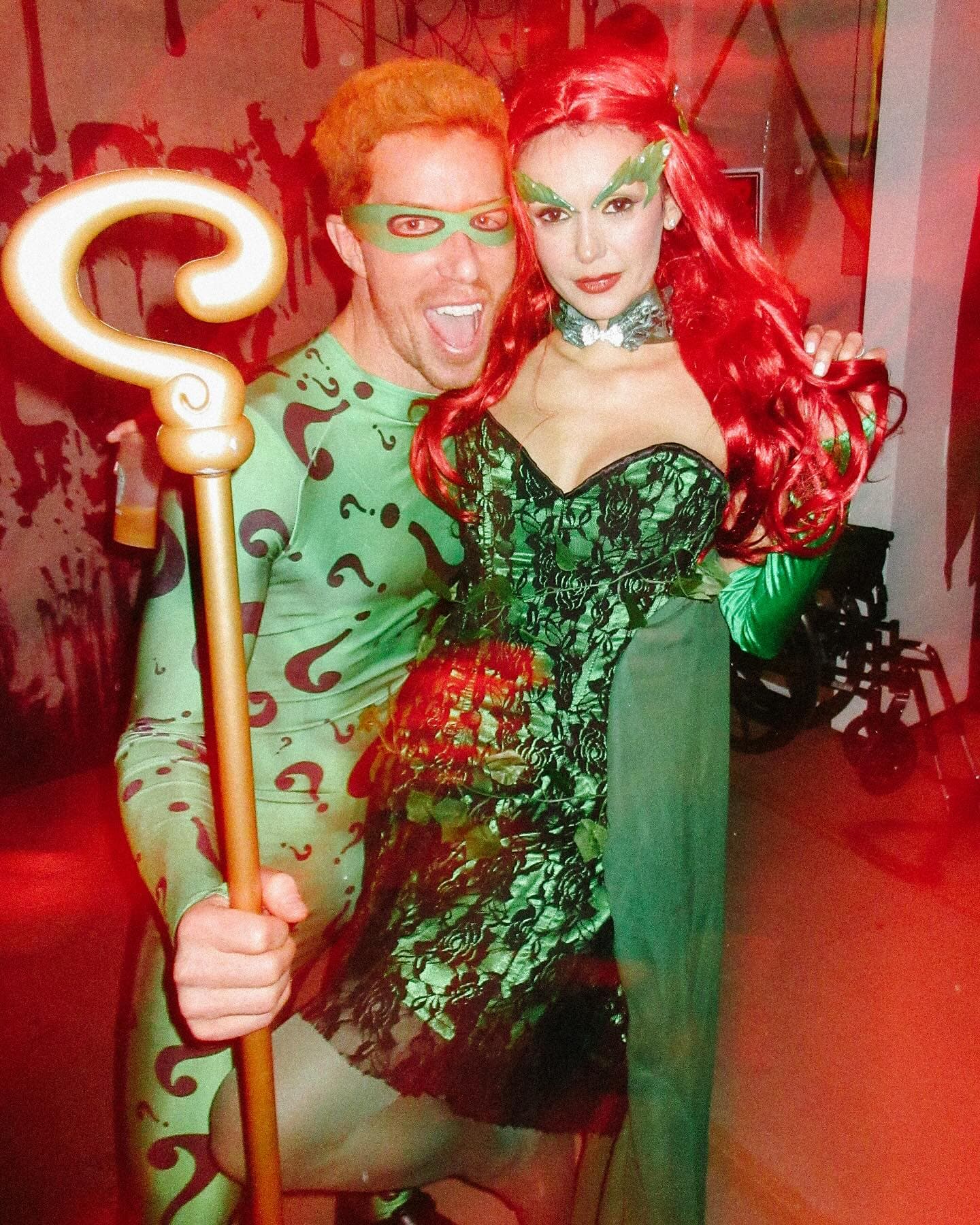 Nina Dobrev &amp; Shaun White Halloween