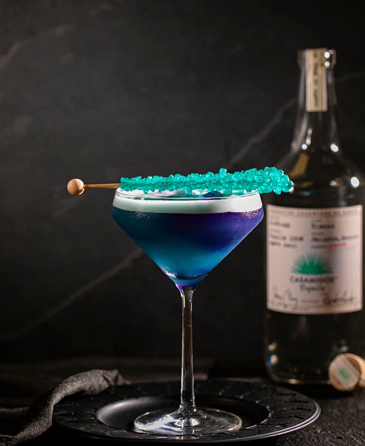 Casa Teal Candy Martini