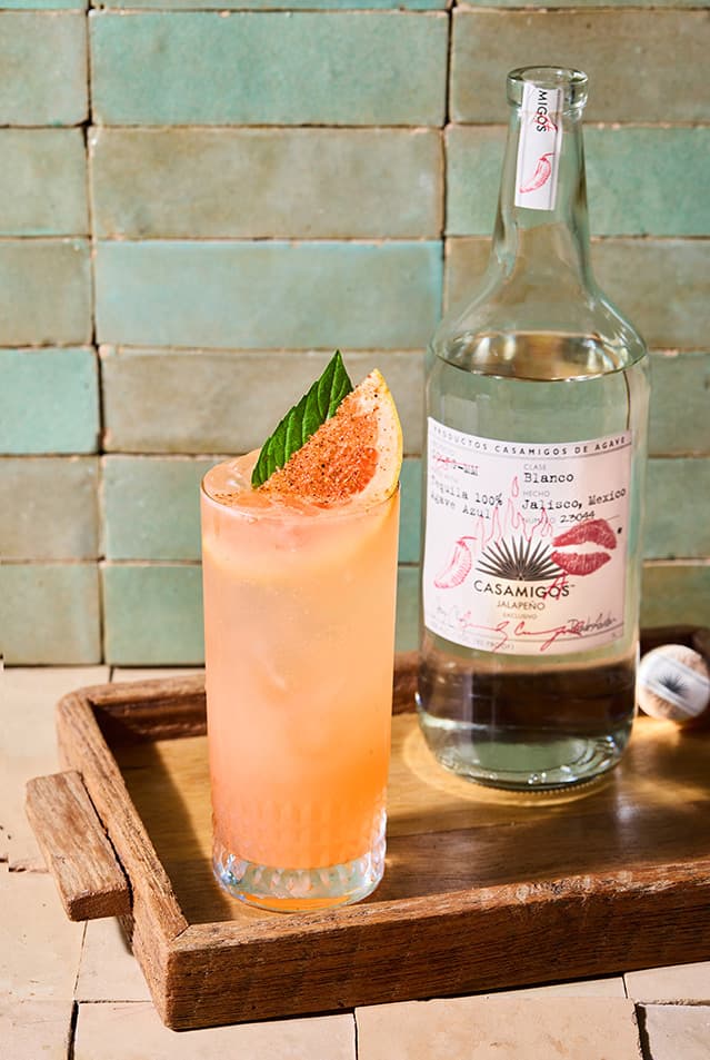 Casamigas Spicy Basil Paloma