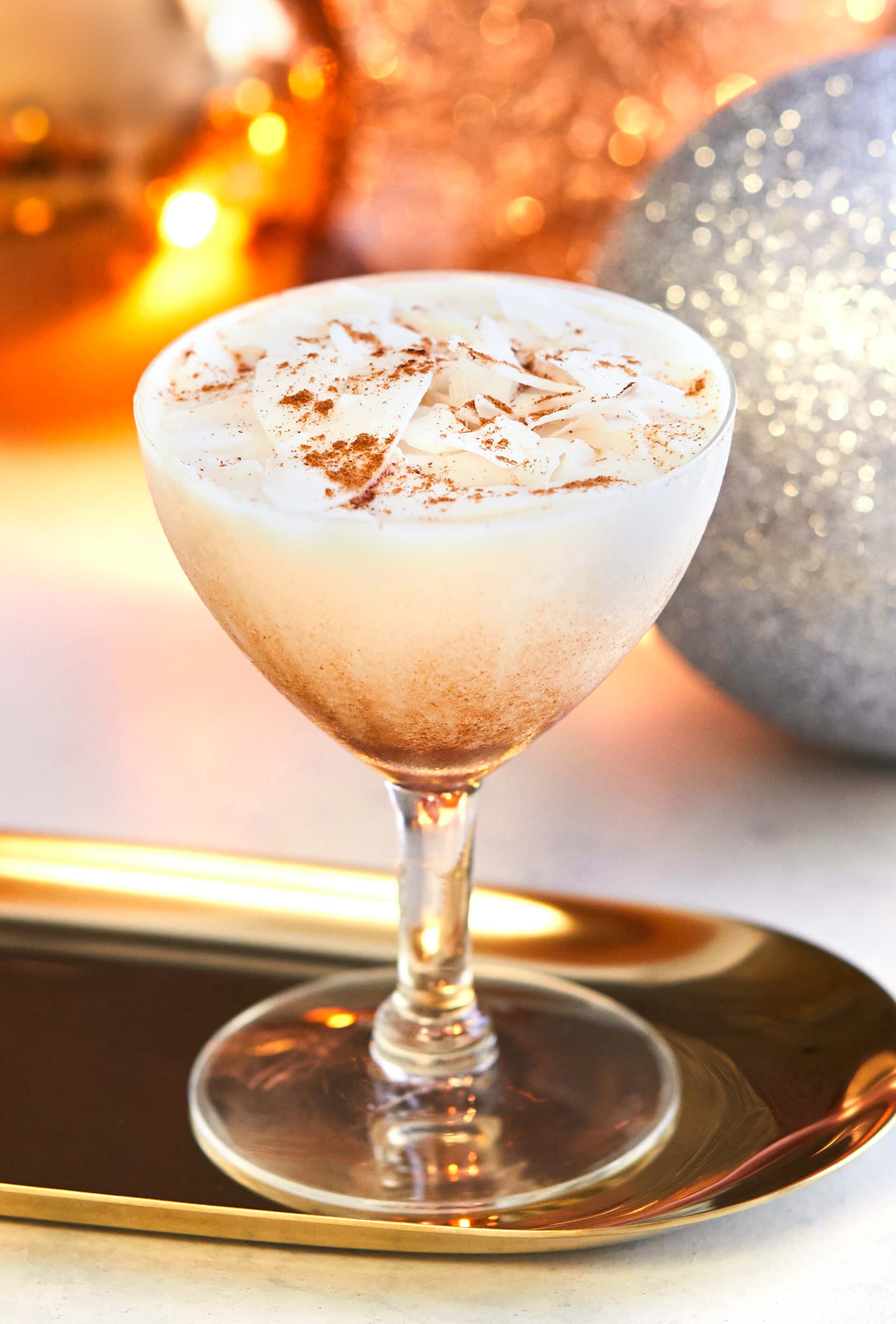 Smoky Egg Nog
